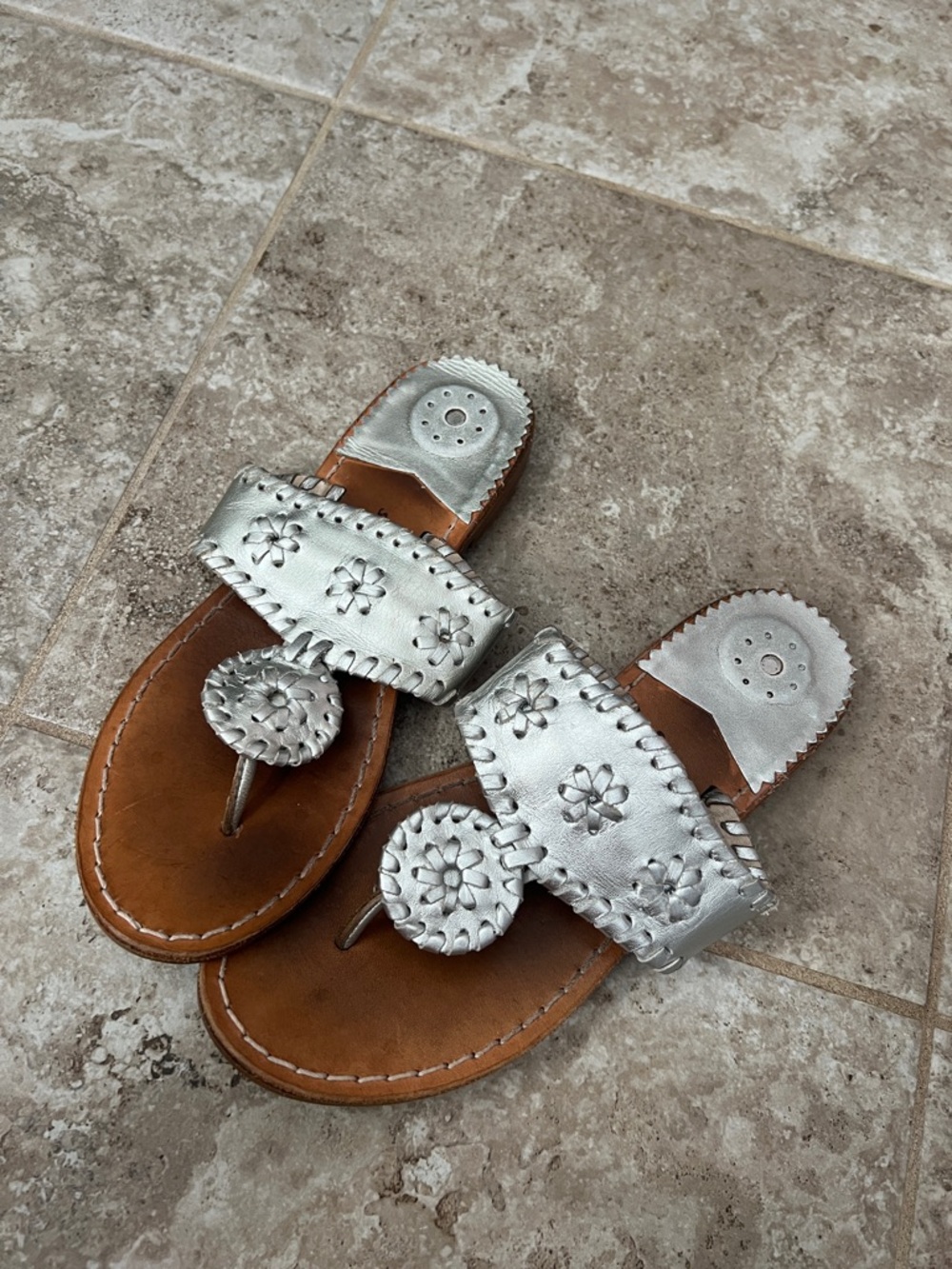 Silver Jack Roger’s size 4